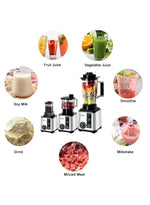خلاط Silver Crest 3-in-1 الصناعى الألمانى — ٨٥٠٠ واط · ٢٫٥ لتر · ضمان سنتين