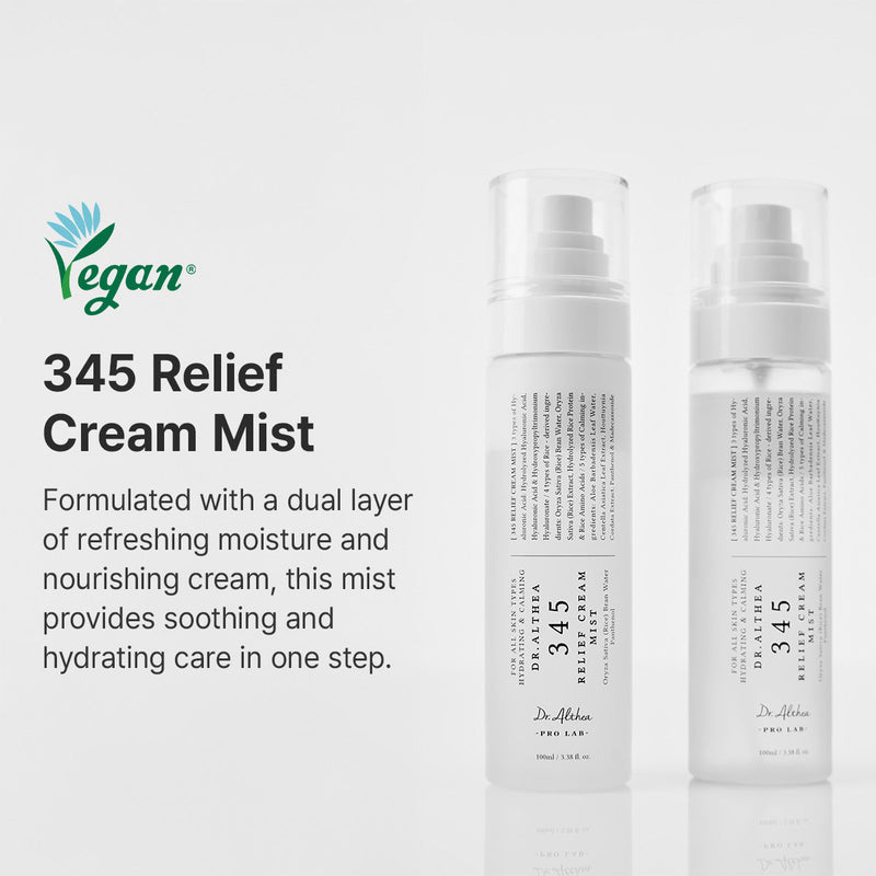 ضباب الوجه Dr.Althea 345 Relief Cream Mist المهدّى — ١٠٠ مل