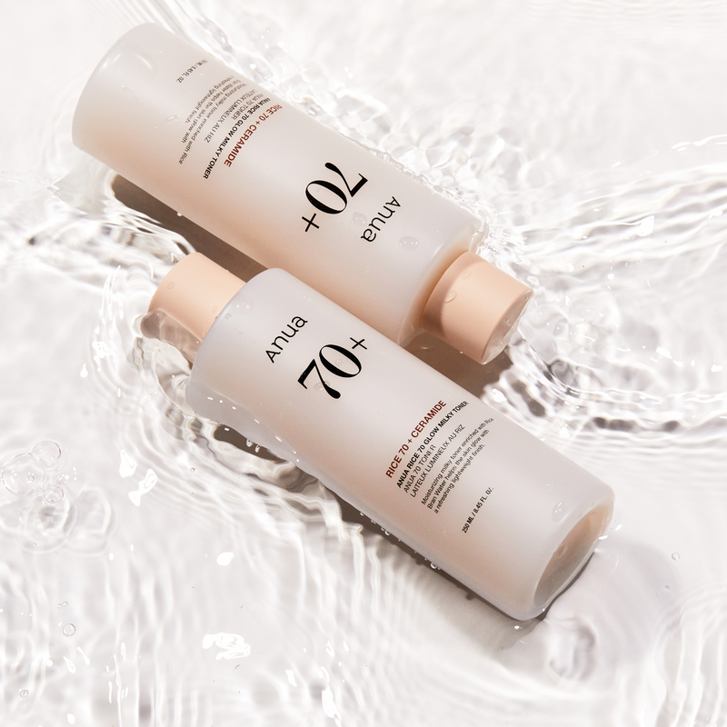 تونر Anua Rice 70 — طقس Glass Skin الكورى — ٢٥٠ مل