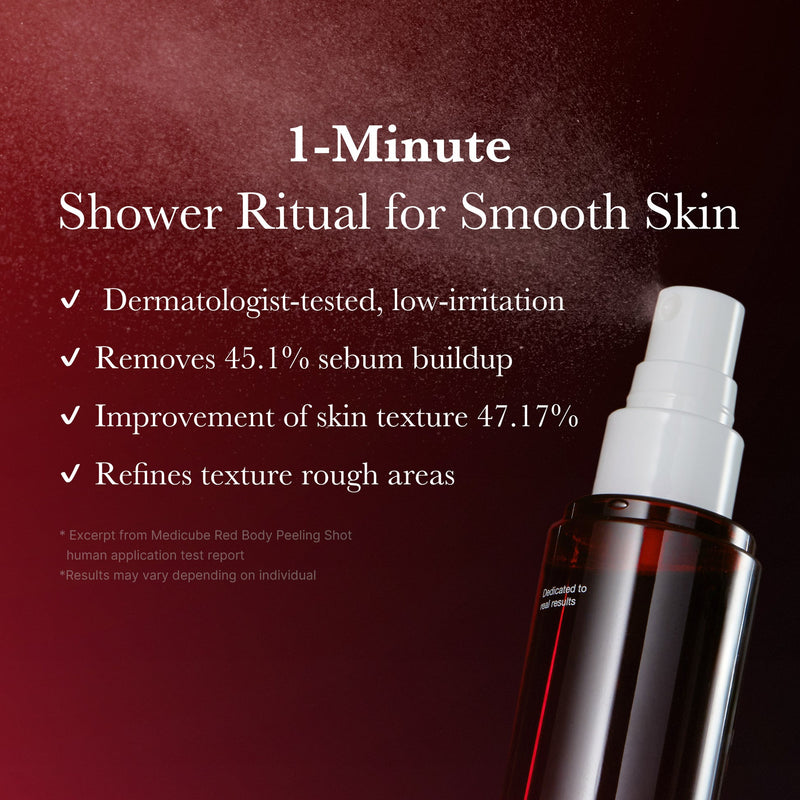 بخّاخ Medicube Red Acne Body Peeling لتقشير وعلاج حب الشباب فى الجسم — ١١٠ مل