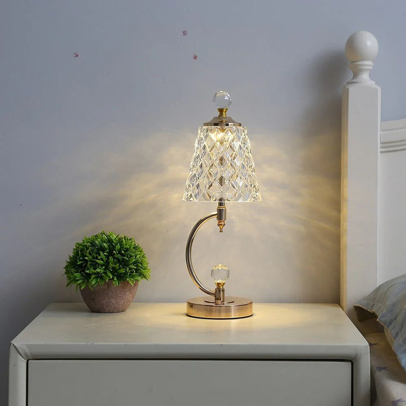 ابجورة كريستال LED — ٧ ألوان — صورة 2 — كنوز الكويت