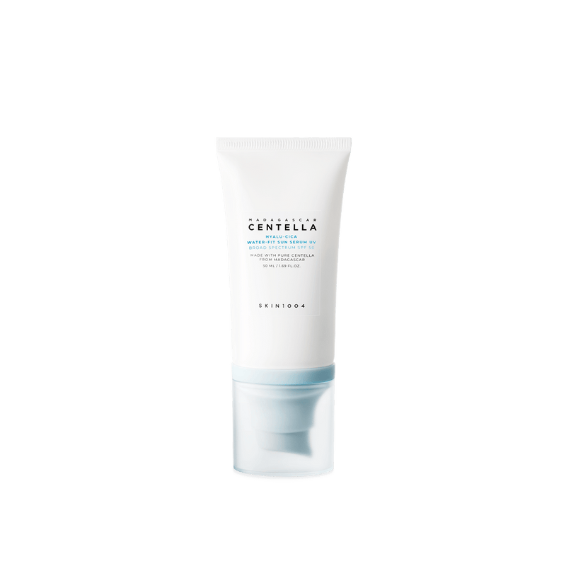واقى الشمس السائل SKIN1004 Hyalu-Cica Water-Fit بالسنتيلا — SPF50+ PA++++ — ٥٠ مل