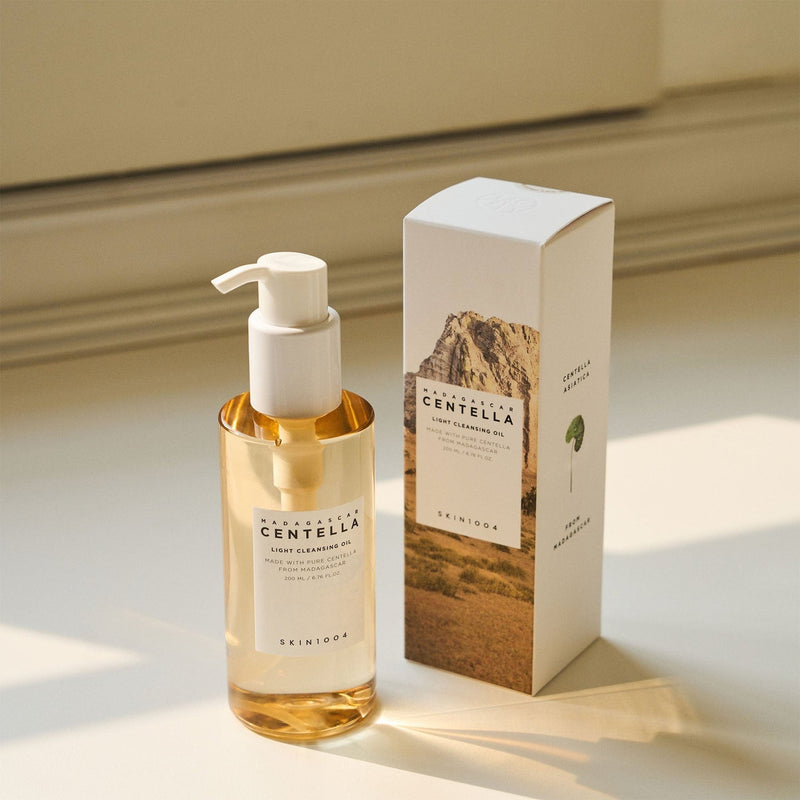 زيت تنظيف SKIN1004 Madagascar Centella الخفيف بالأعشاب الكورية — ٢٠٠ مل